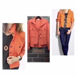 CAbi Resort Jacket Tiger Lily #5098, Size S, EUC